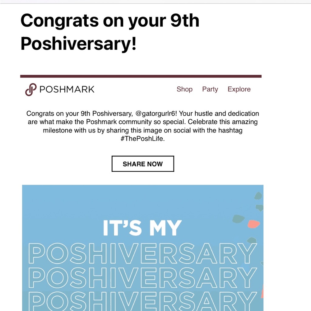 Welcome to our page! We love Poshing! ❤️